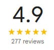 google review score